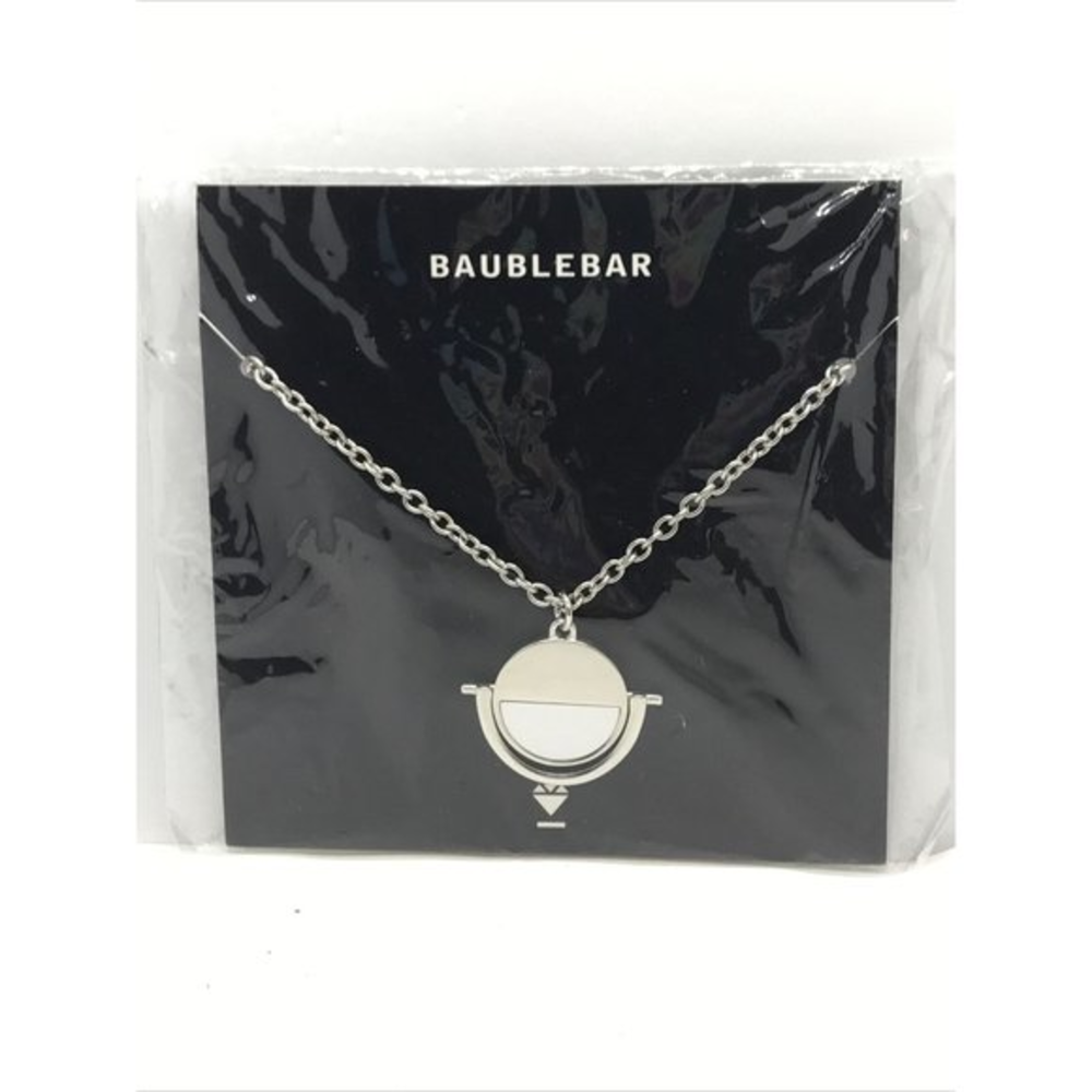 Baublebar Snowfall‎ Reversible Pendant Necklace NEW